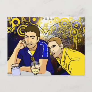 GLOBE TROTTERS POSTCARD