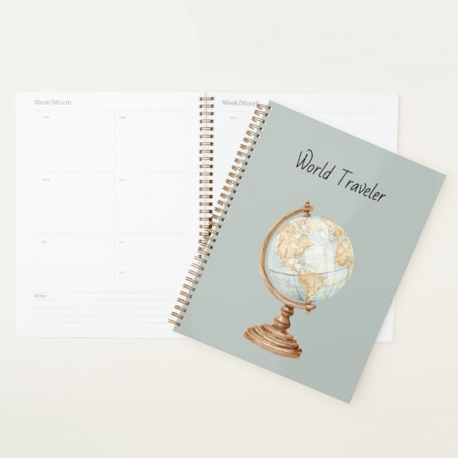 Globe World Traveller Planner (Display)