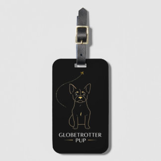 Globetrotter Pup Luggage Tag