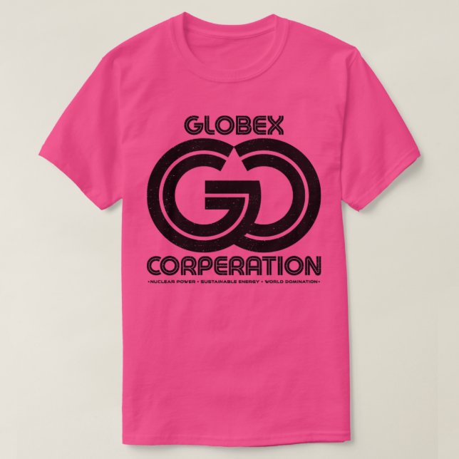 Globex Corp GCBlack RxTp T-Shirt (Design Front)