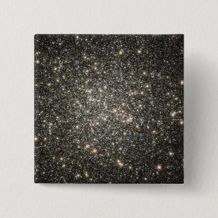 Globular cluster M13 15 Cm Square Badge