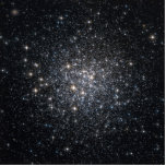 Globular Cluster M72 Stars Space Standing Photo Sculpture<br><div class="desc">Black starry sky photo from NASA with bright sparkling stars. This is a space photograph showing the globular star cluster Messier 72 (M72). It was taken by the Hubble Space Telescope, and shows about 100, 000 of the stars in the cluster, which shine brightly against the black sky. M72 is...</div>