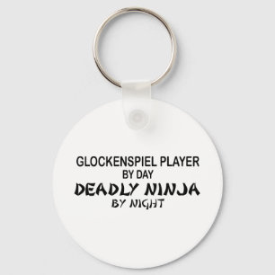 Glockenspiel Deadly Ninja by Night Key Ring