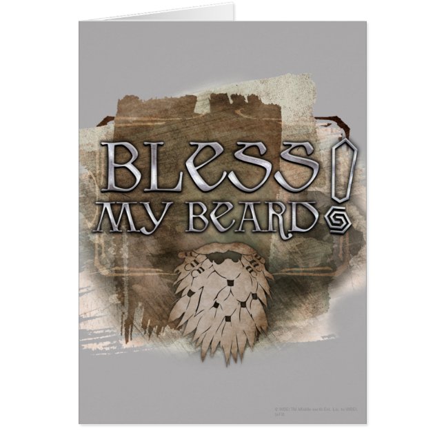Gloin - Bless My Beard (Front)