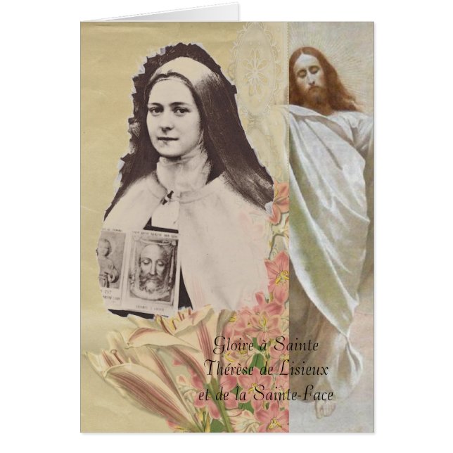 Gloire à Sainte Thérèse et de la Sainte Face (Front)