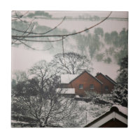 Gloomy Winter Landscape, Powys Wales