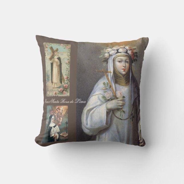  gloria a santa rosa de lima cushion (Front)