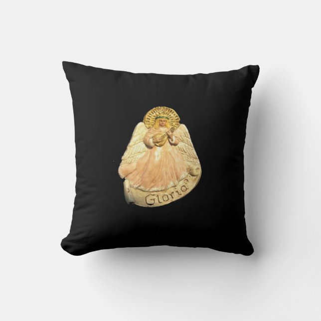 GLORIA ANGEL THROW PILLOW (Front)
