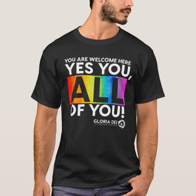 Gloria Dei Pride 2023 T-Shirt (Front)