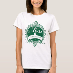 Gloria in Excelsis Deo Latin Phrase Catholic T-Shirt
