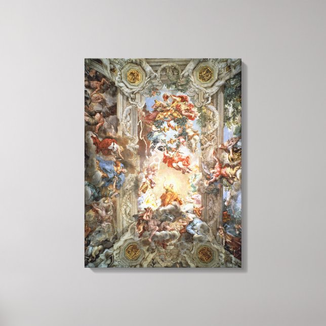 Glorification of the Reign of Pope Urban VIII (156 Canvas Print (Front)