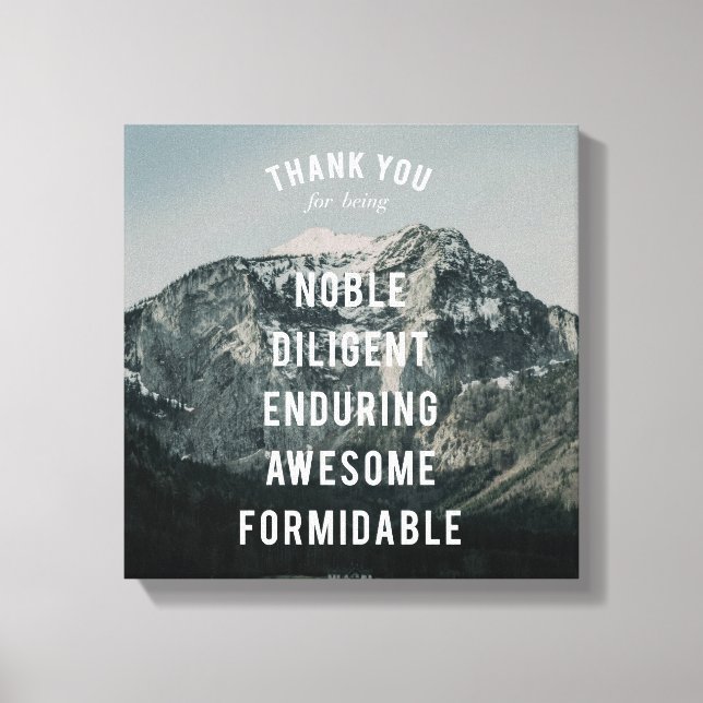 Glorious Altitude #2 (12x12) Canvas Print (Front)