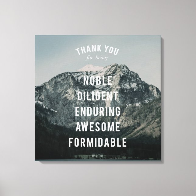 Glorious Altitude #2 (24x24) Canvas Print (Front)