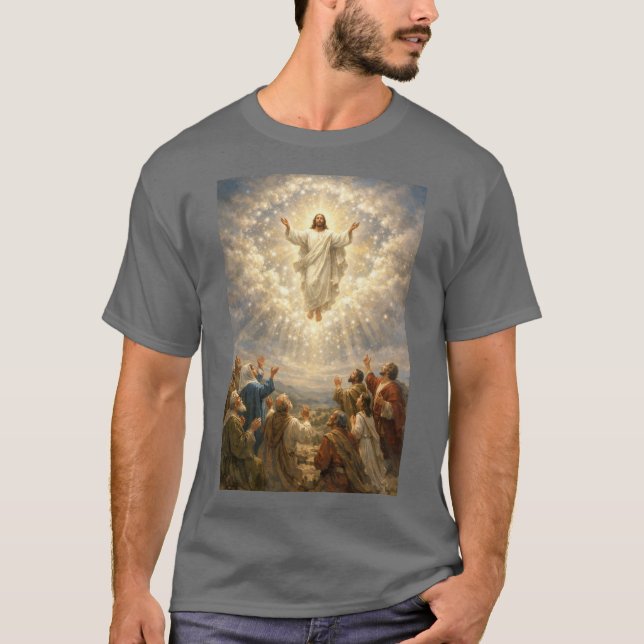 Glorious ascension of Jesus T-Shirt (Front)