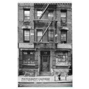 GLORIOUS BLACK & WHITE PHOTO CALENDAR - Kelly Wine