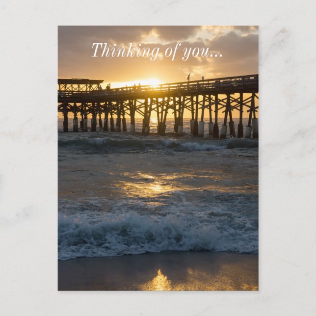 Glorious Cocoa New Year Holiday Postcard (Front)