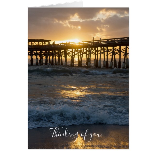 Glorious Cocoa New Year Thinking Of You Card (Front)