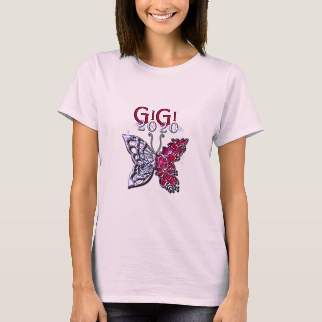 Glorious GIGI 2020 Butterfly T-Shirt (Front)
