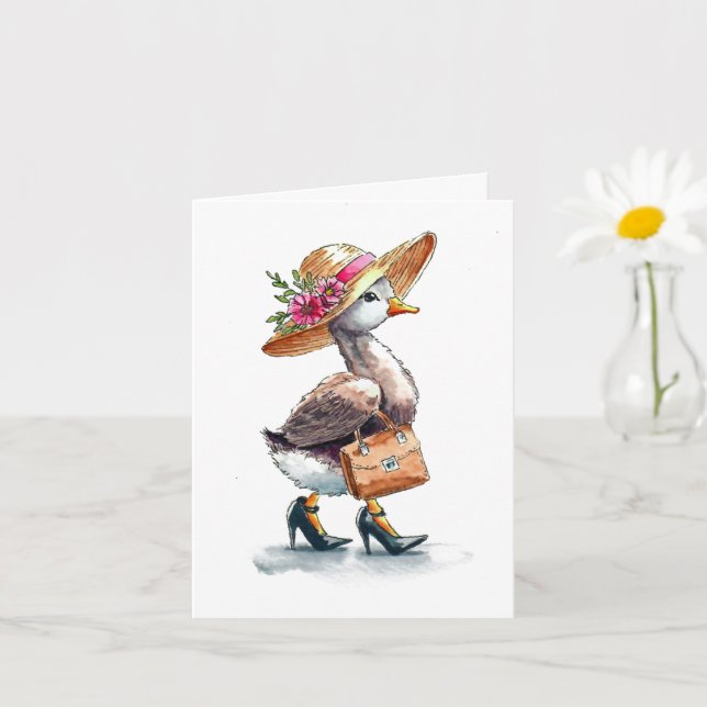 Glorious Goose Card (Small Plant)