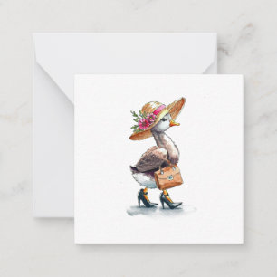Glorious Goose Postcard Style