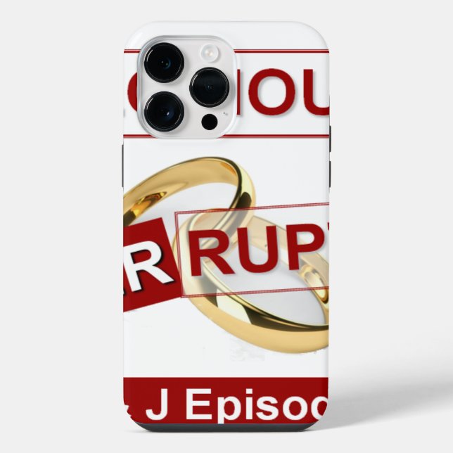 Glorious Interruption: A Golden Beginning iPhone Case (Back)
