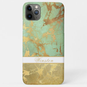 GLORIOUS MARBLE LOOK, EDITABLE MONOGRAM Case-Mate iPhone CASE