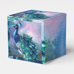 Glorious Peacock II Favour Box