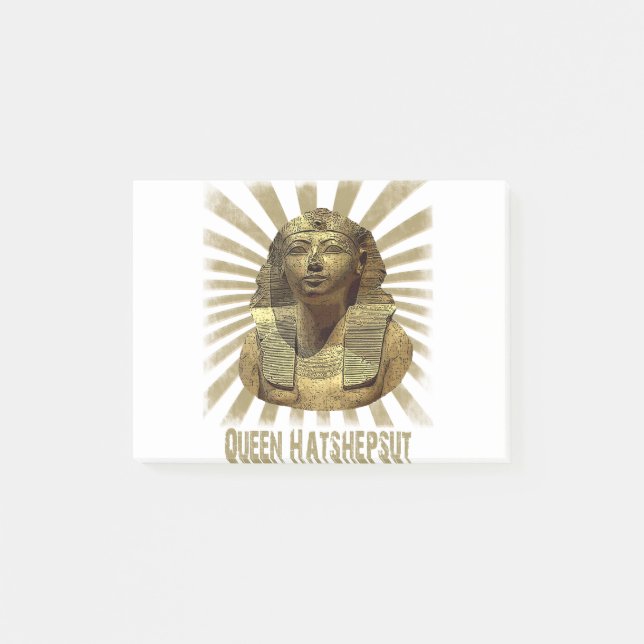 Glorious pharaoh Queen Hatshepsut Ancient Egypt Post-it Notes (Front)