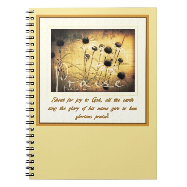 Glorious Praise Notebook (Front)