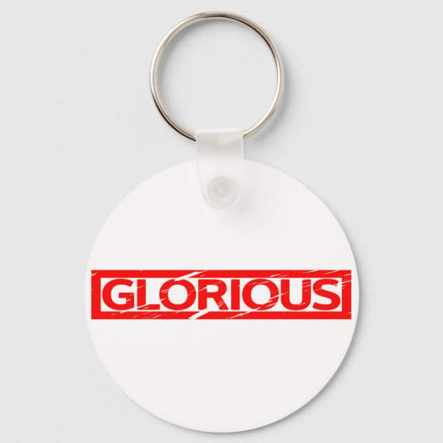Glorious Stamp Key Ring (Front)