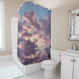 Glorious Summer Sky Shower Curtain