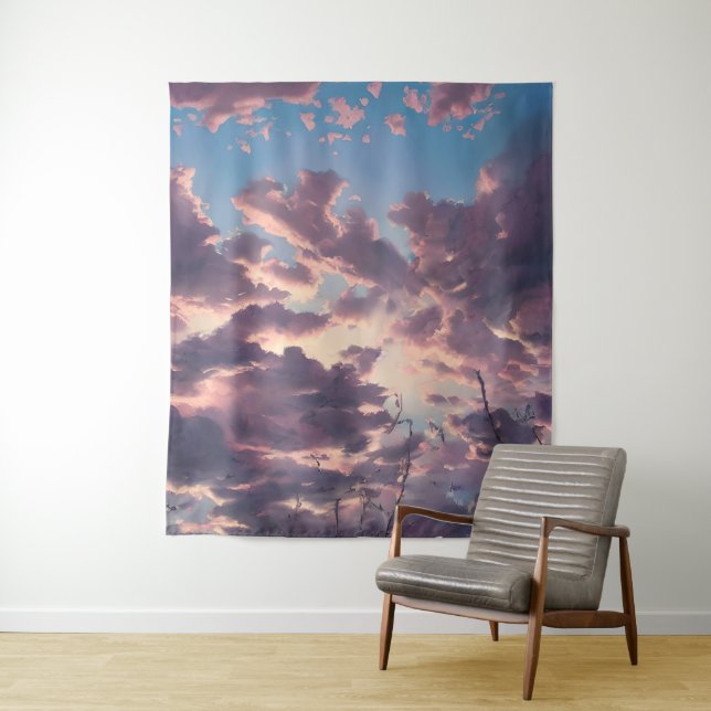 Glorious Summer Sky Tapestry (In Situ)