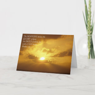 Glorious Sunset Card
