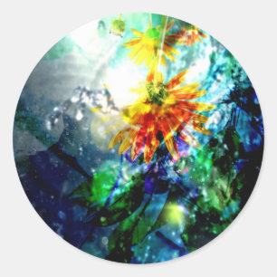 Glory Come Down Classic Round Sticker