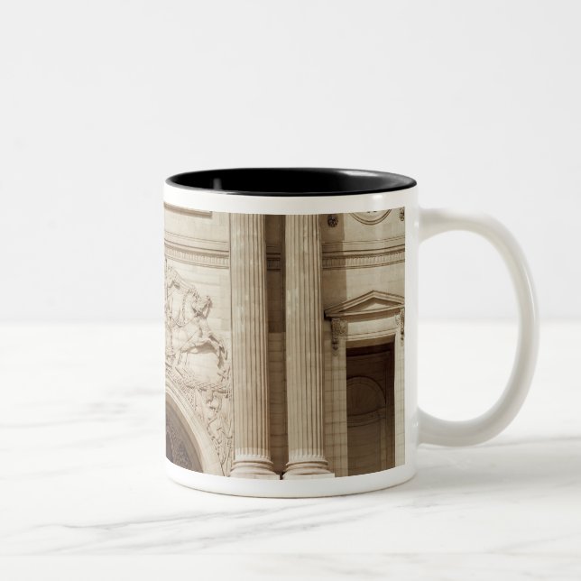 Glory distributing crowns, from the colonnade Two-Tone coffee mug (Right)