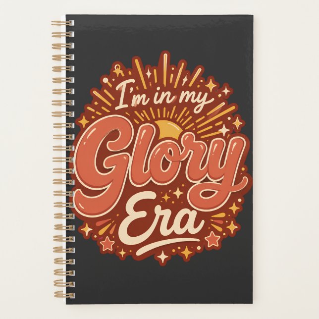 Glory Era Christian Faith-Based Retro Religious Planner (Front)