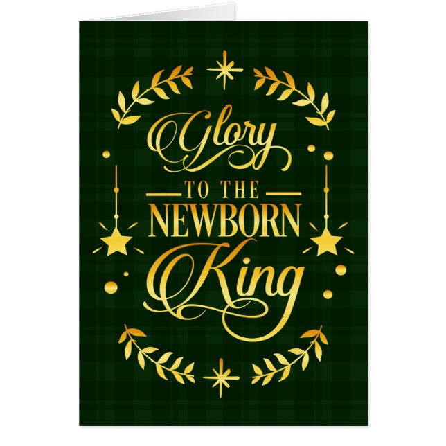 Glory Newborn King Tartan (Front)