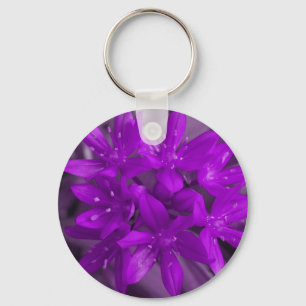 Glory Of The Snow Purple Keychain