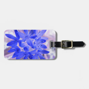 Glory of the Snow Shocking Blue Custom Luggage Tag