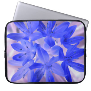 Glory of the Snow Shocking Blue Laptop Bag
