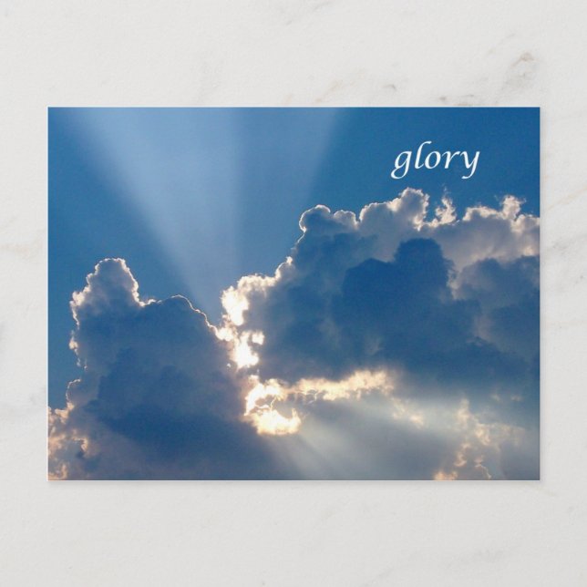 glory postcard (Front)