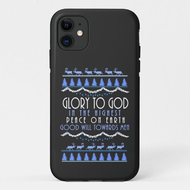 Glory to God in the Highest Case-Mate iPhone Case (Back)
