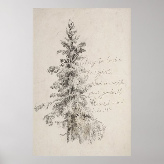 Glory to God in the highest poster (Front)