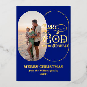 Glory to God Religious Christian 2 Photo Script