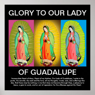 GLORY TO GUADALUPE POSTER