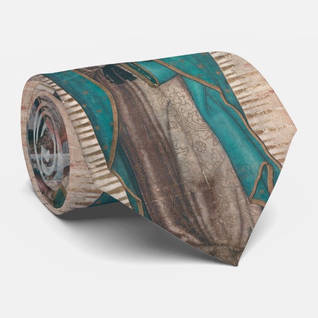 glory to guadalupe tie (Rolled)