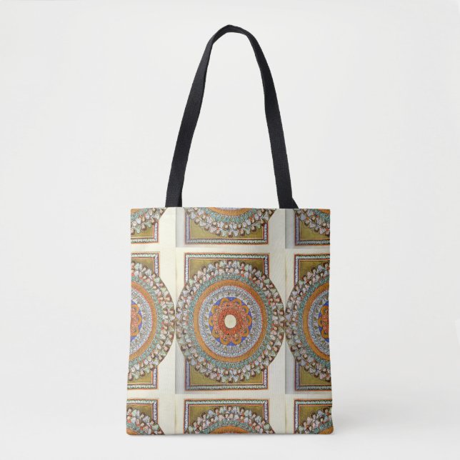 glory to hildegard of bingen tote bag (Front)