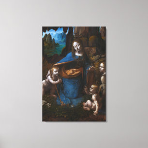 Glory To Jesus And Mary Canvas Print