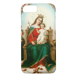 glory to jesus and mary Case-Mate iPhone case