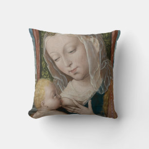 Glory to Jesus and Mary Cushion